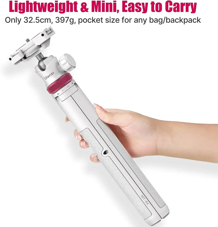 Штатив Ulanzi Vijim Multi-functional Mini Tripod White (UV-2503A MT-44 white) (2503A) - фото 4