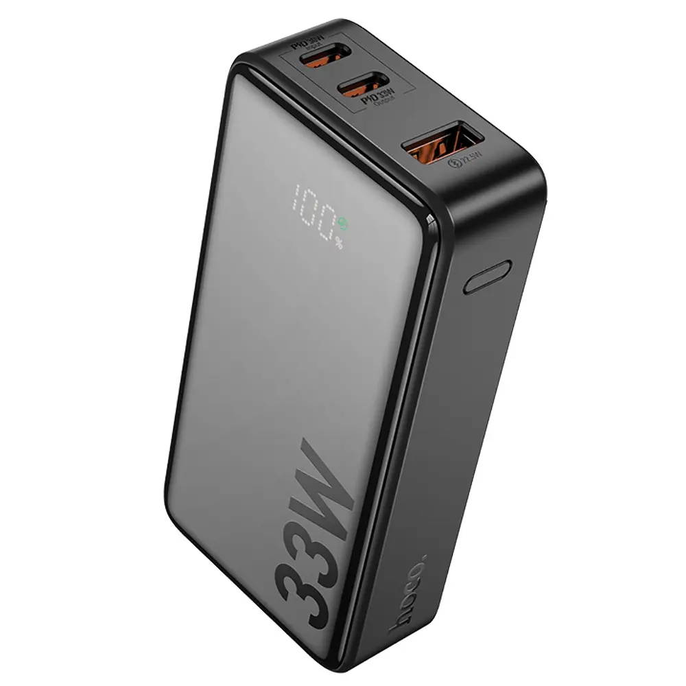 Портативная батарея Power Bank Hoco Q27 10000mAh 33W (Черный) - фото 3