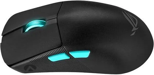 Беспроводная мышь ASUS ROG Harpe Ace Aim Lab Edition USB/WL/BT Black (90MP02W0-BMUA00) - фото 3