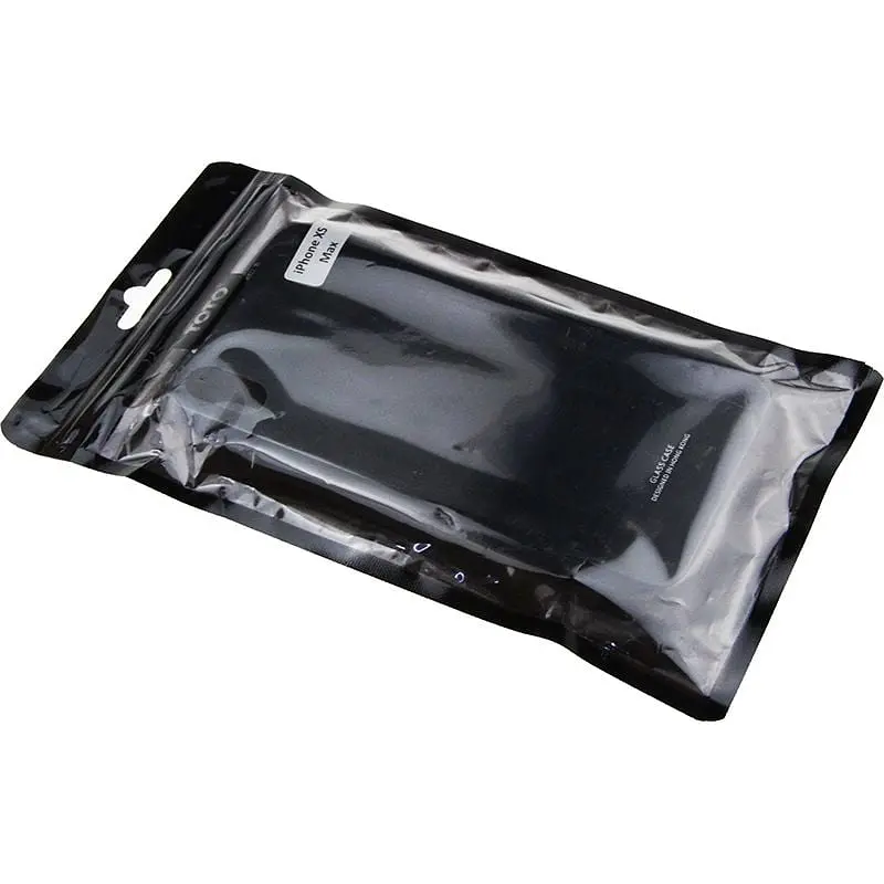 Чохол-накладка Toto Pure Glass Case Apple iPhone XS Max Black - фото 2