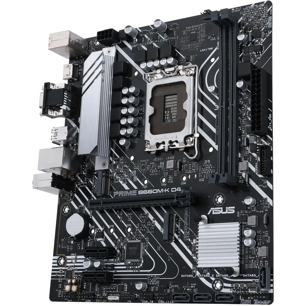 Материнська плата Asus Prime B660M-K D4 s1700 B660 2xDDR4 M.2 HDMI D-Sub mATX - фото 4