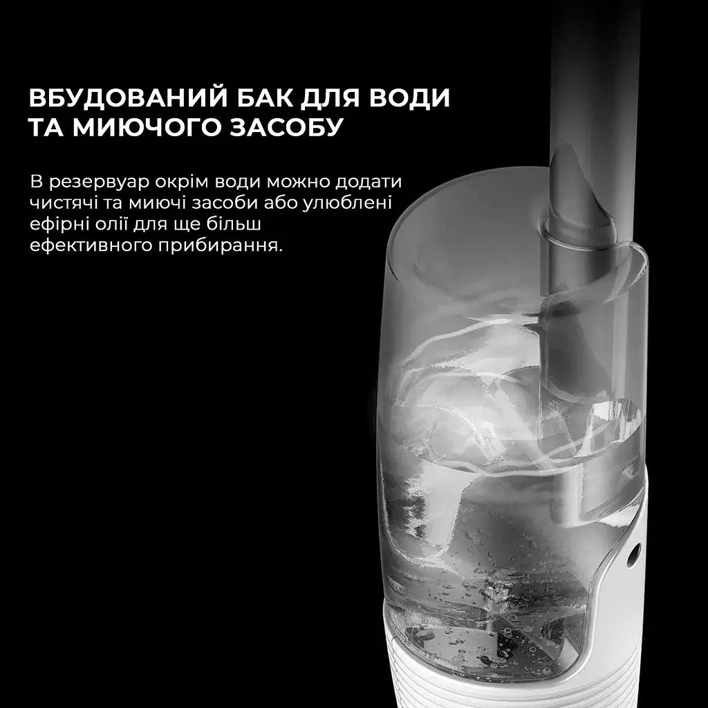 Підлогонатирач/Швабра з роспилювачем Deerma Spray Mop White TB500 - фото 5
