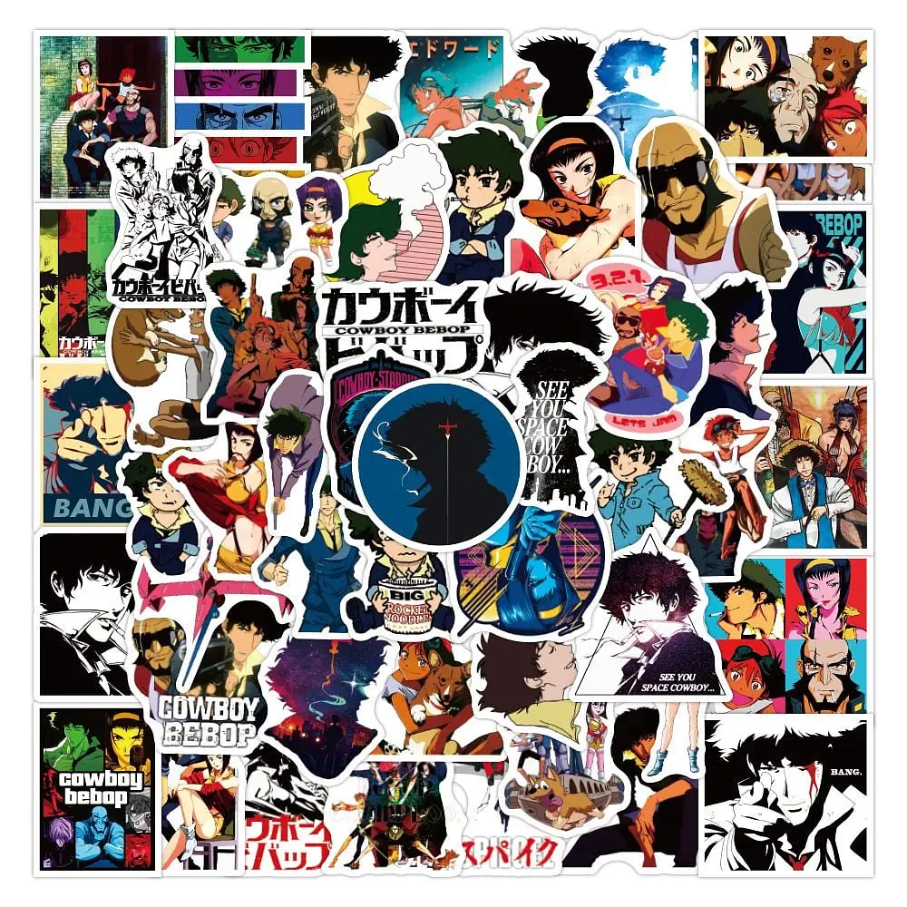 Стікерпак GeekLand Cowboy Bebop 50 штук - фото 2