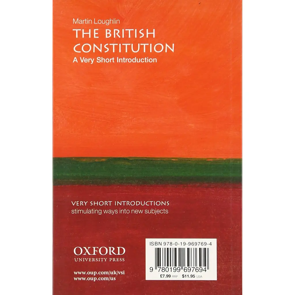 British Constitution. A Very Short Introduction - Martin Loughlin
