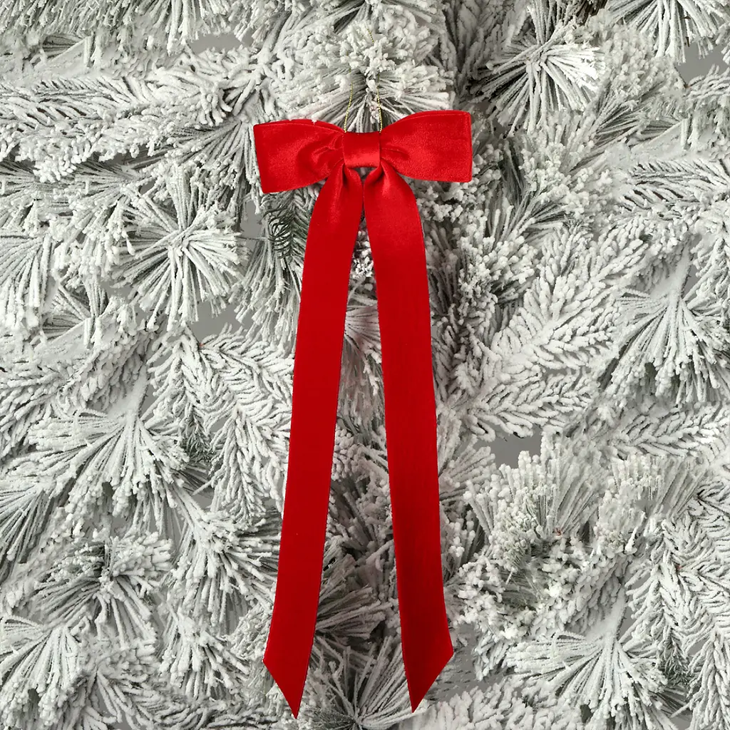 Украшение декоративное Yes! Fun Бант 38x16 см бордо (975092) - фото 6