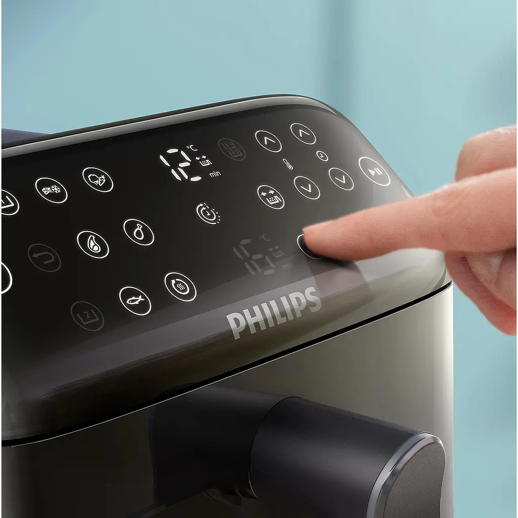 Мультипечь Philips Stacked Dual 2300 Вт черная (NA462/70) - фото 5