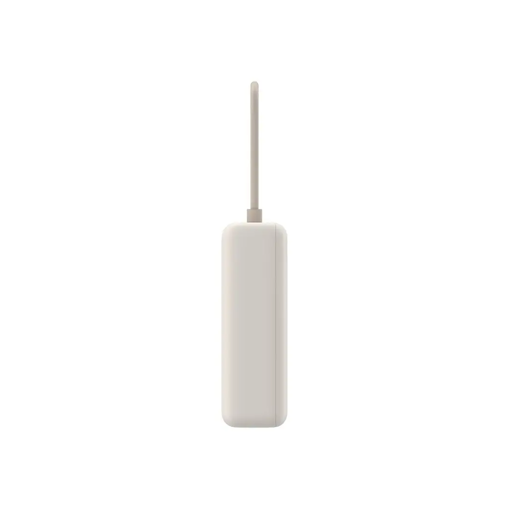 Батарея універсальна Xiaomi 10000mAh 33W Integrated Cable Beige (BHR9333GL) - фото 3