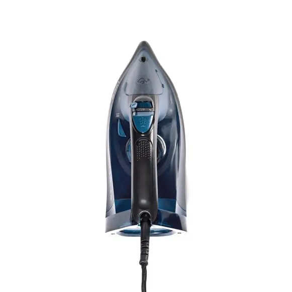 Утюг Holmer HIТ-2538, Black/Blue, 2500W, тефлон, паровой удар 130 г/мин, постоянная подача пара 30 г/мин, вертикальная отпарка, очистка от накипи - фото 4