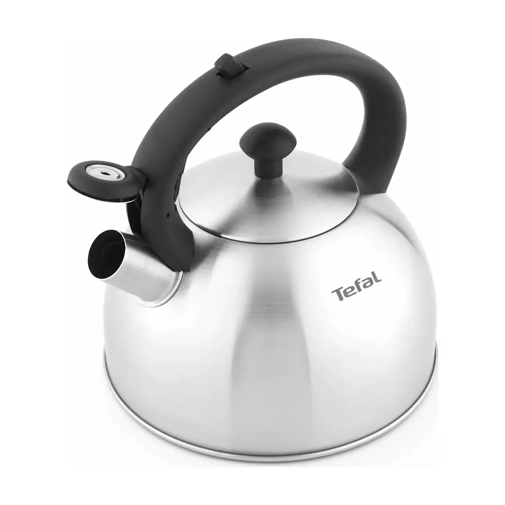 Чайник для плит Tefal Duetto+ зі свистком 2.5 л чорний/сталевий (N4210310) - фото 3