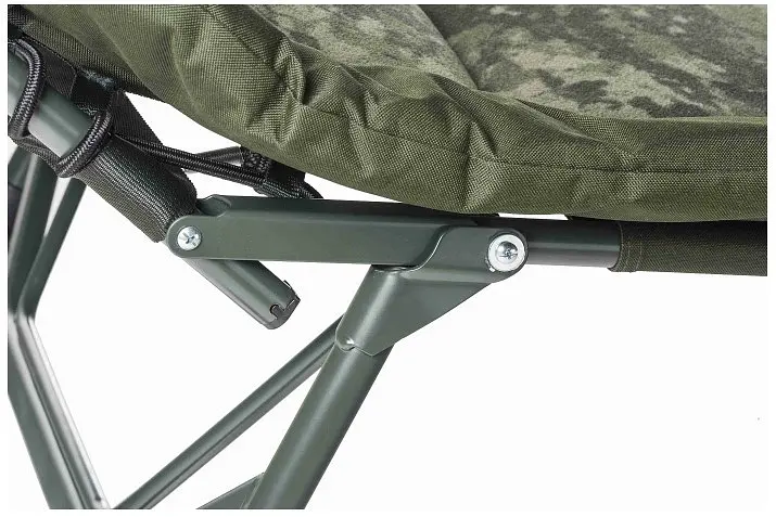 Ліжко розкладушка Mivardi коропова рибальське CamoCODE Flat8 навантаження 160 кг - фото 4