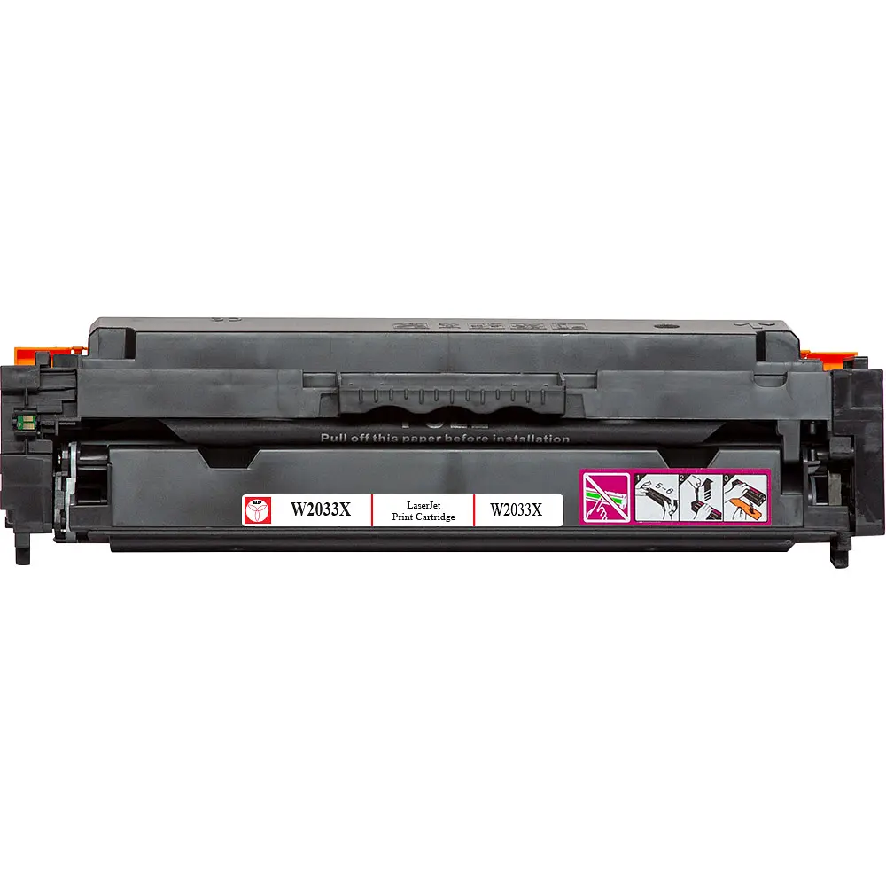 Картридж тон. BASF для HP LJ Pro M454/479 аналог W2033X Magenta ( 6000 ст.) (BASF-KT-W2033X) - фото 3