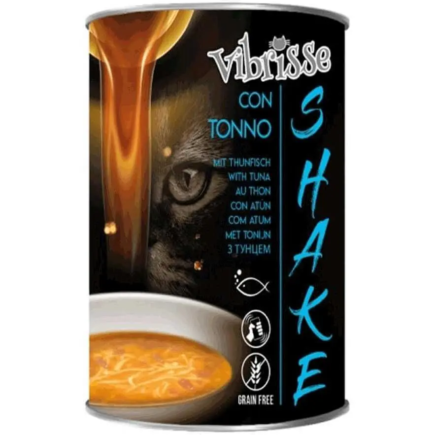 Влажный корм для кошек Vibrisse Shake суп с тунцом 135 г - фото 2