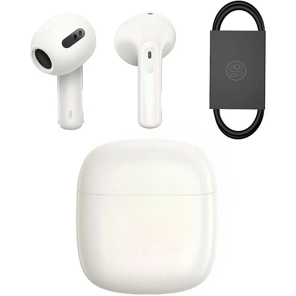 Bluetooth Наушники Baseus Storm 3 беспроводная стерео гарнитура NGTW140102 белая - фото 5