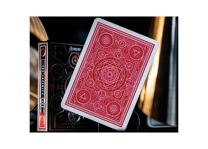 Карты игральные United States Playing Card Company Theory11 Avengers (red) (PC_T11AVER) - фото 6