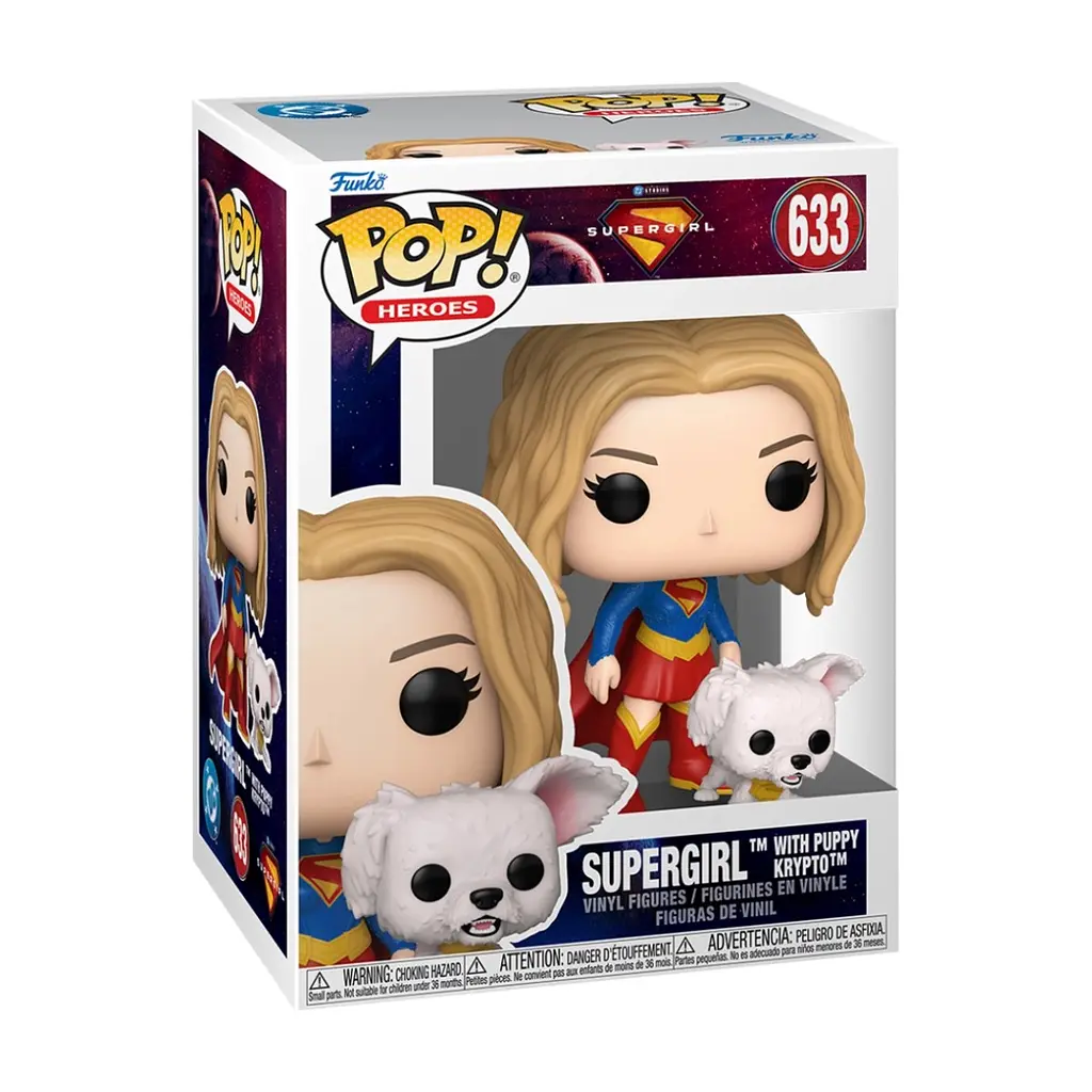 Фігурка Funko Pop набір серії Суперґьорл - Суперґьорл і Крипто Суперпес (90801) - фото 2