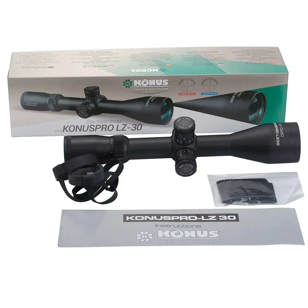 Оптичний приціл KONUS KONUSPRO LZ-30 2.5-10x50 EWF 30/30 IR - фото 5