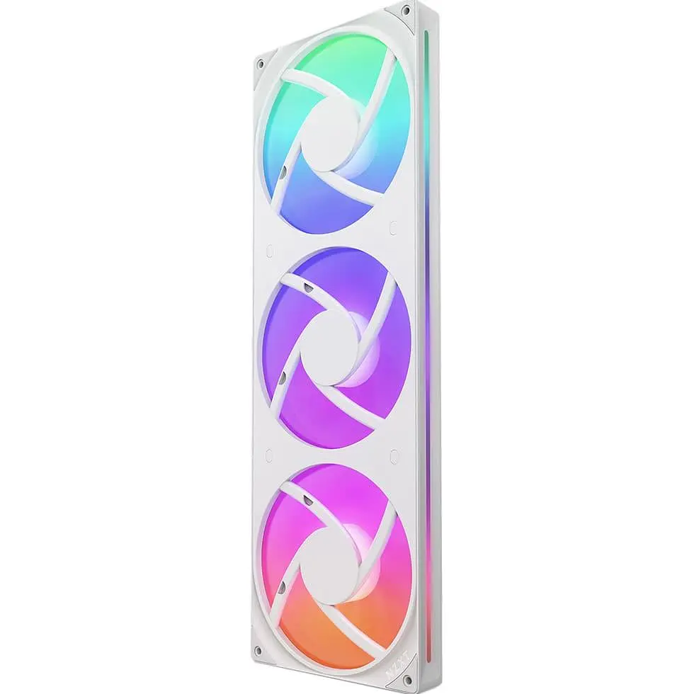 Вентилятор NZXT F420 RGB Core Fan Single Frame (RF-U42HF-W1) White - фото 3