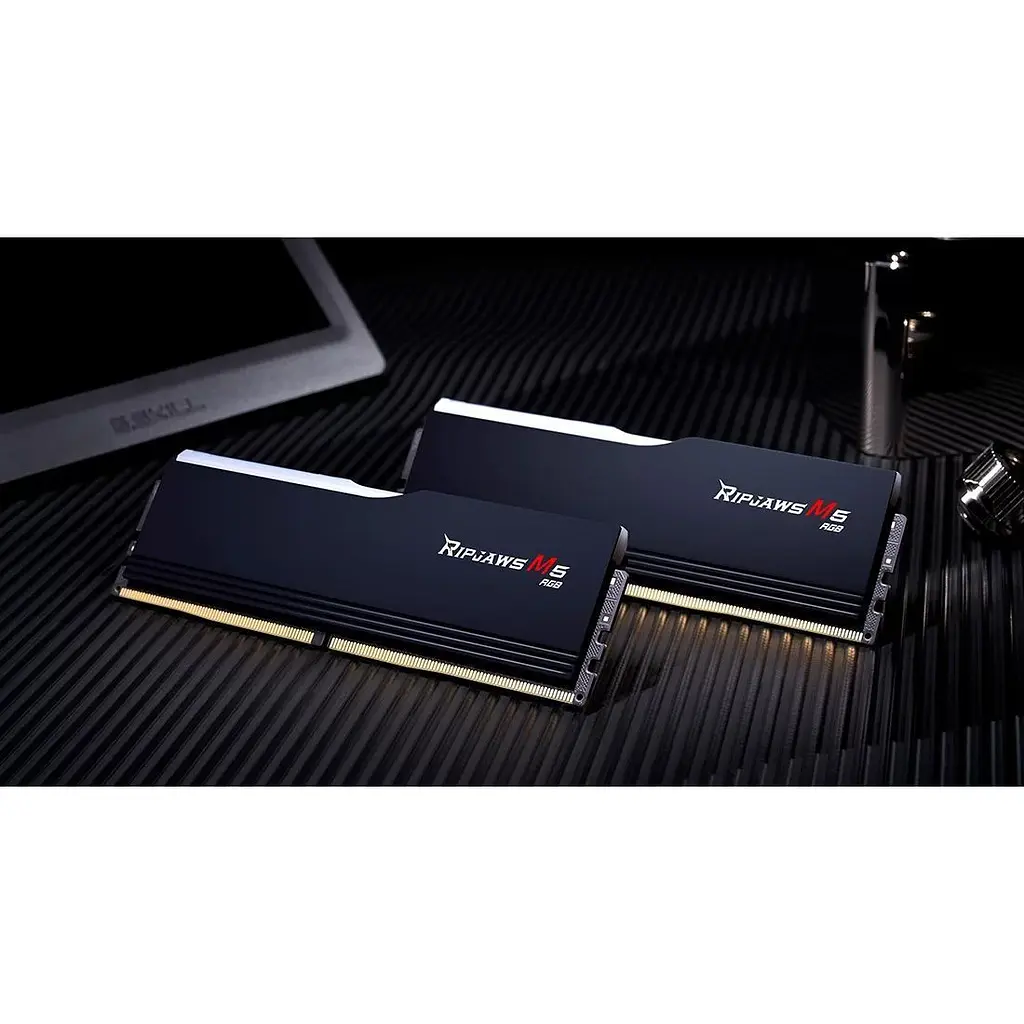 Модуль пам'яті DDR5 G.Skill Ripjaws M5 RGB 6400MHz Black [F5-6400J3239G32GX2-RM5RK] [148627] - фото 3