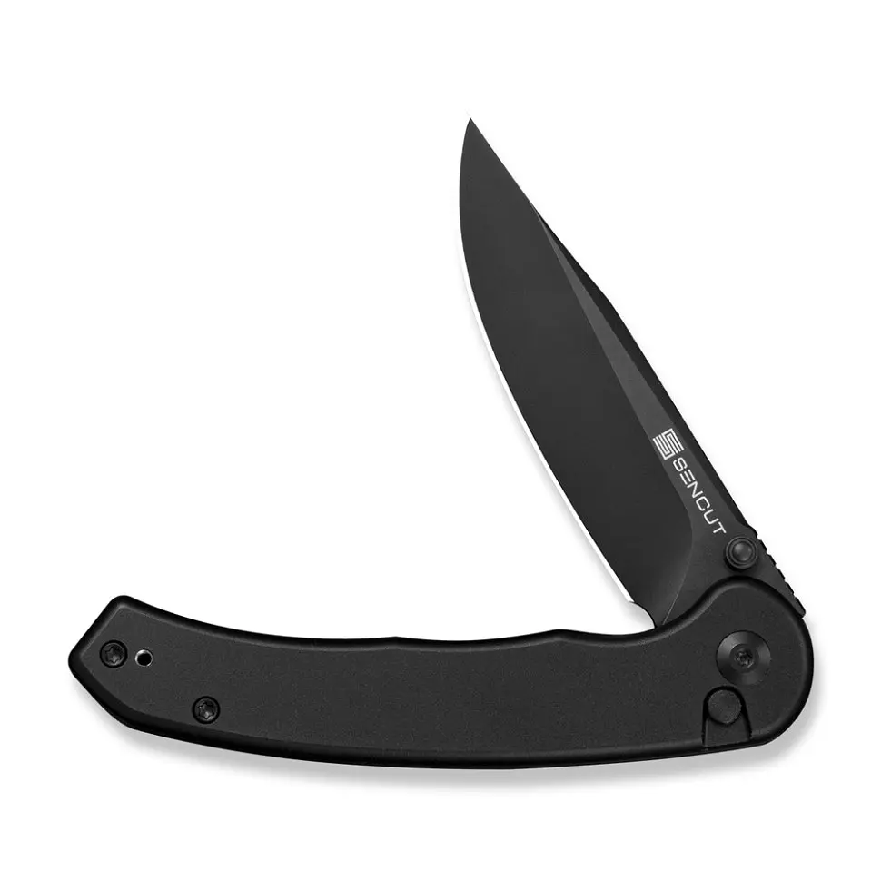 Ніж складаний туристичний Sencut Ingot (8.2 см) D2 / Aluminum чорний - фото 3