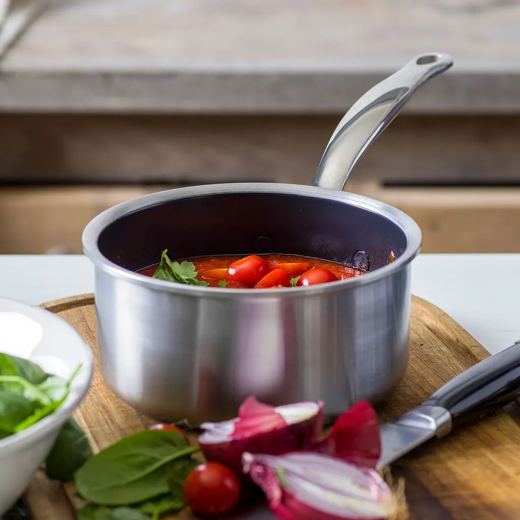 Набір ковшів GreenPan Premiere  з кришками 3 предмети (CC003822-001) - фото 5