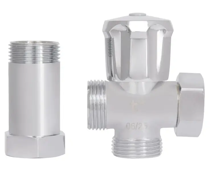 Кран кульовий приладовий Thermo Alliance Standart 3/4"Зх3/4"Зх3/4" В вентиль SD183W20 - фото 4