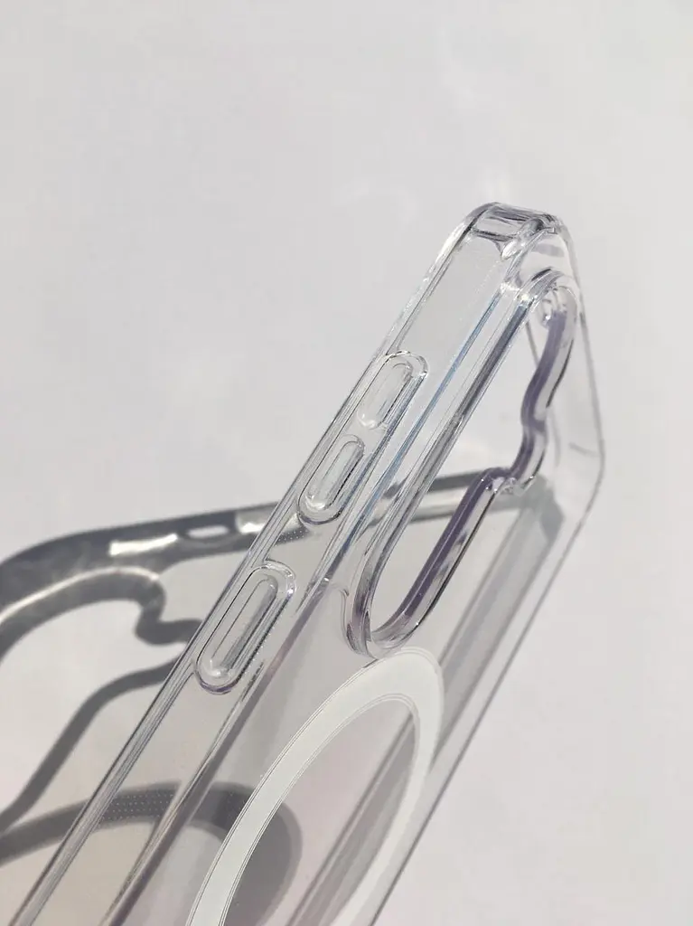 Чохол протиударний для Samsung Galaxy S25 FE (S731) Clear Case Ultra Hybrid with MagSafe Прозорий - фото 6