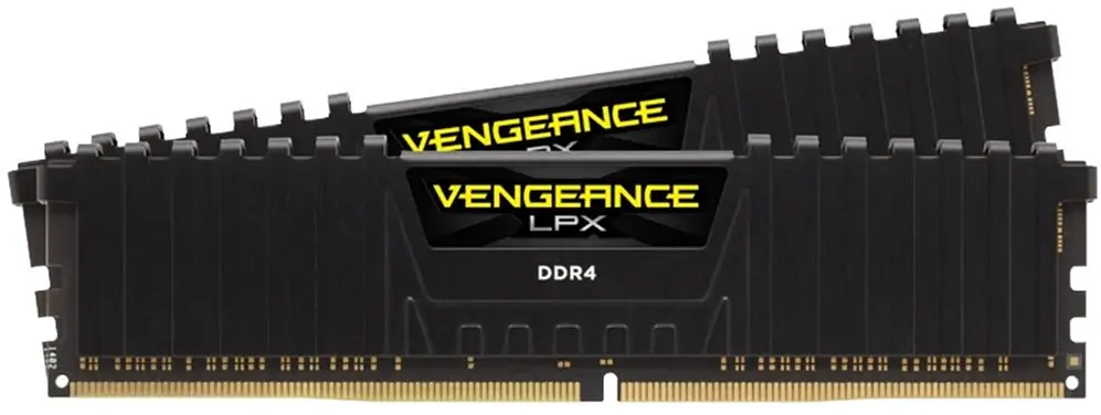 Пам'ять для настільних комп'ютерів Corsair 64 GB (2x32GB) DDR4 3000 MHz Vengeance LPX (CMK64GX4M2D3000C16)