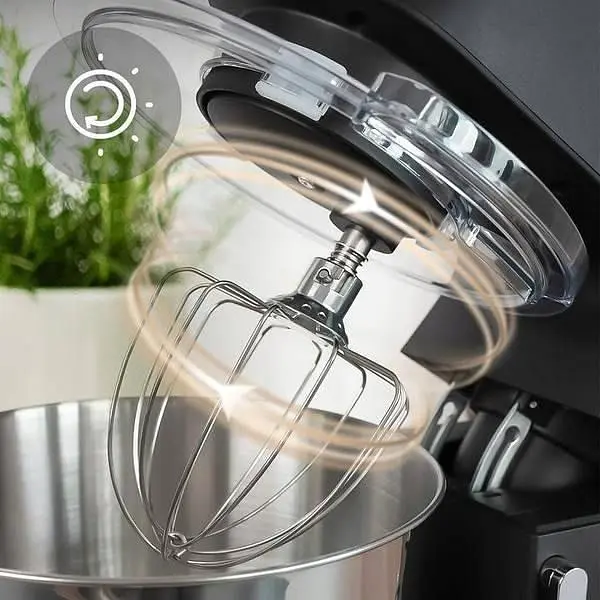 Планетарный тестомес Mozano Kitchen Advanced с подогревом 6.2 л 3200 Вт 11 скоростей - фото 10