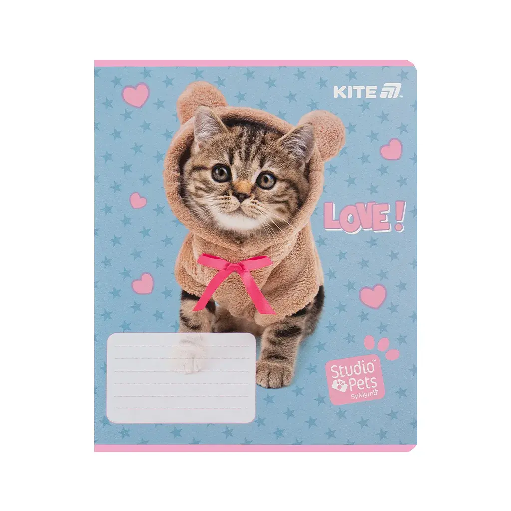 Зошит Kite Studio Pets, 12 аркушів, лінія (SP25-234) - фото 6