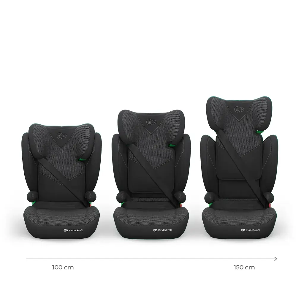 Автокрісло Kinderkraft Junior Fix 2 Plus i-Size Black (KCJUFI20BLKPL0N)  - фото 2