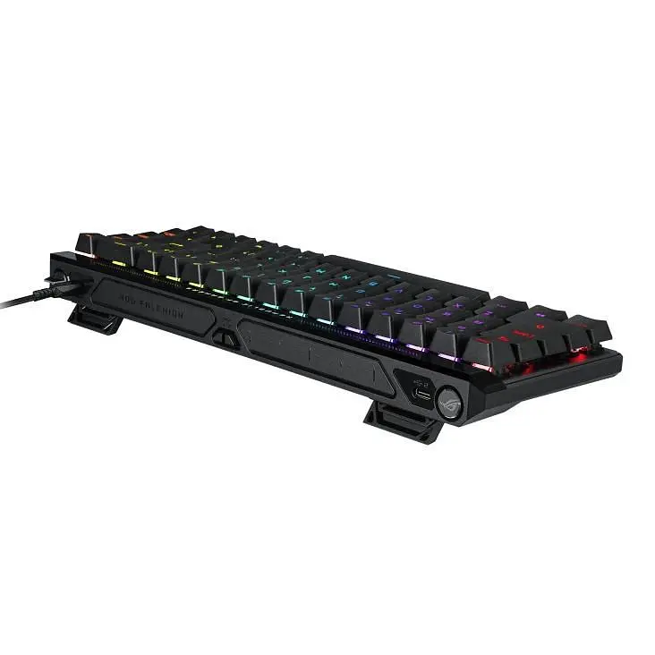 Клавіатура Asus ROG Falchion Ace 68key HFX Magnetic Switches Black (90MP03VE-BKMA00) - фото 3
