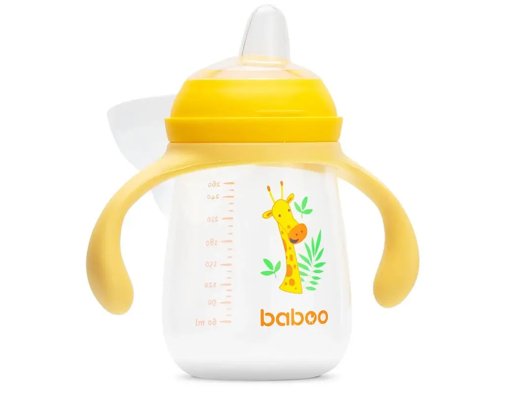 Чашка-непроливайка с силиконовым носиком Baboo Safari, 260 мл (90439) - фото 3