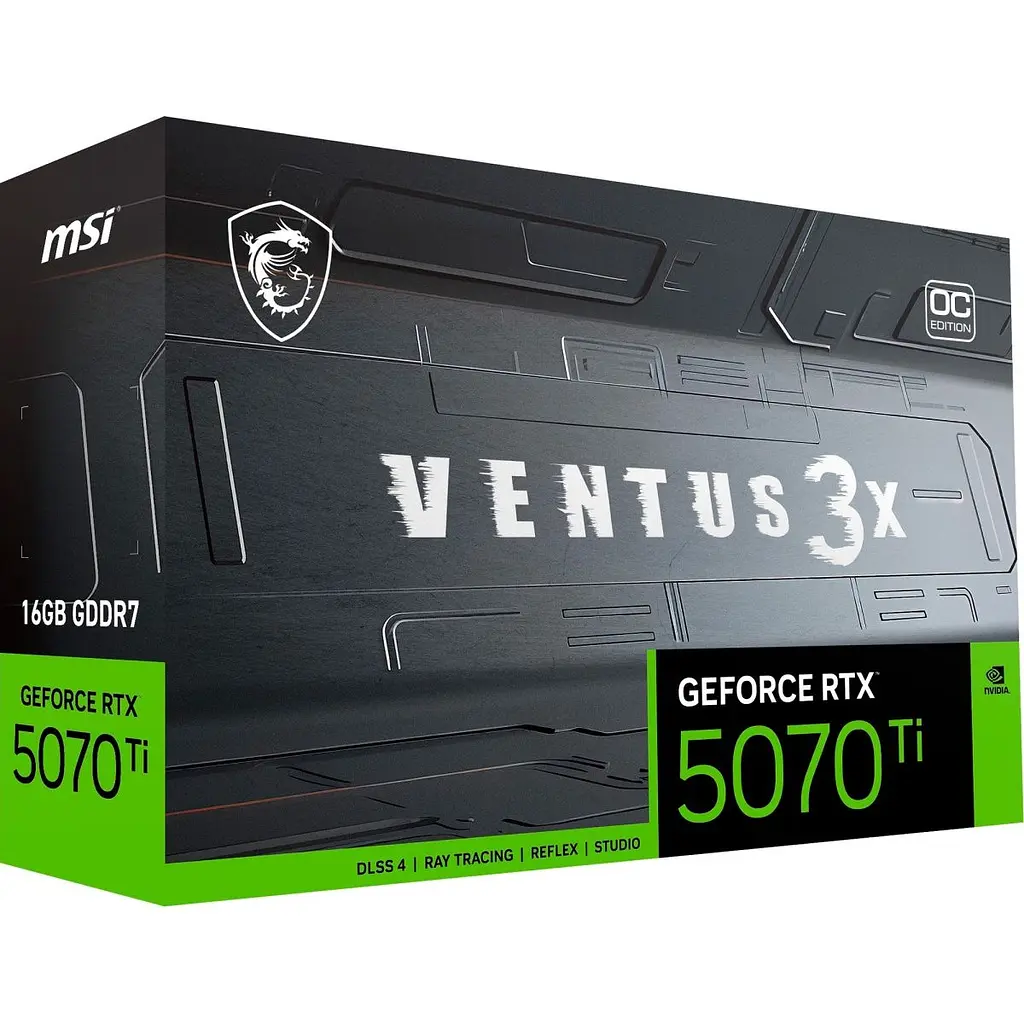 Відеокарта MSI GeForce RTX 5070 Ti 16G VENTUS 3X OC (G507T-16V3C) UA [129421] - фото 12