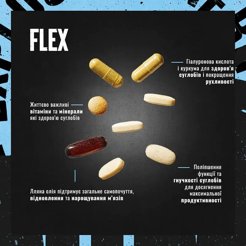 Препарат для суглобів і зв'язок Universal Nutrition Animal Flex, 44 пакетиків - фото 2