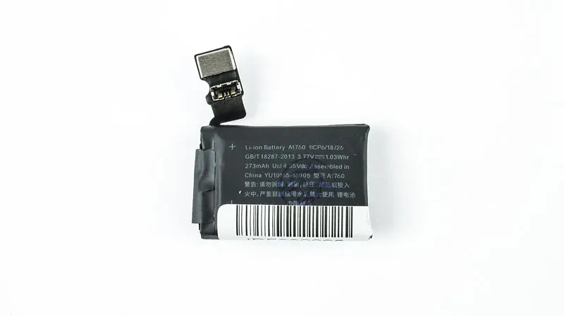 Аккумулятор (батарея) для Apple Watch 38 mm Series 2 3.77 V 273 mAh - фото 2