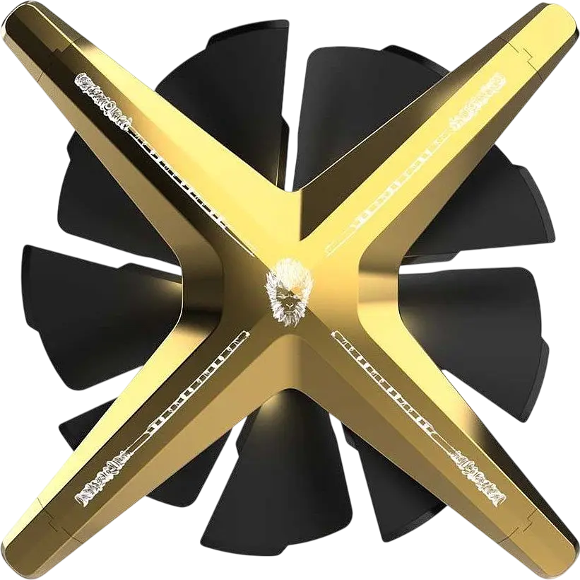 Вентилятор Alseye X12 Golden WK Push ARGB Black (AS.04.03.0024) - фото 4