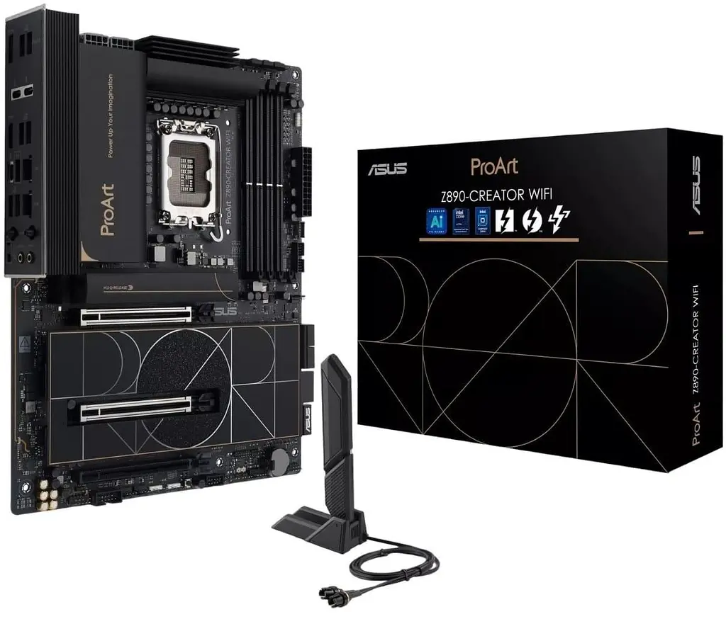 Материнская плата ASUS PROART Z890-CREATOR WIFI (PROART Z890-CREATOR WIFI) (Socket 1851, Intel Z890, ATX) - фото 7