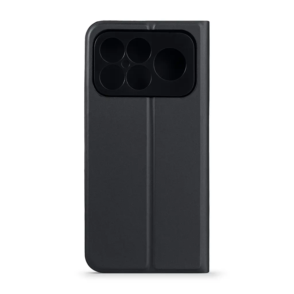 Чехол-книжка для Xiaomi Poco F8 Ultra, OneFold Case, черный, из экокожи (PU) и TPU, с магнитом, с подставкой и отделением для карт, трансформируемый в подставку, противоударный, защита всего корпуса, ArmorStandart (ARM89274) - фото 2