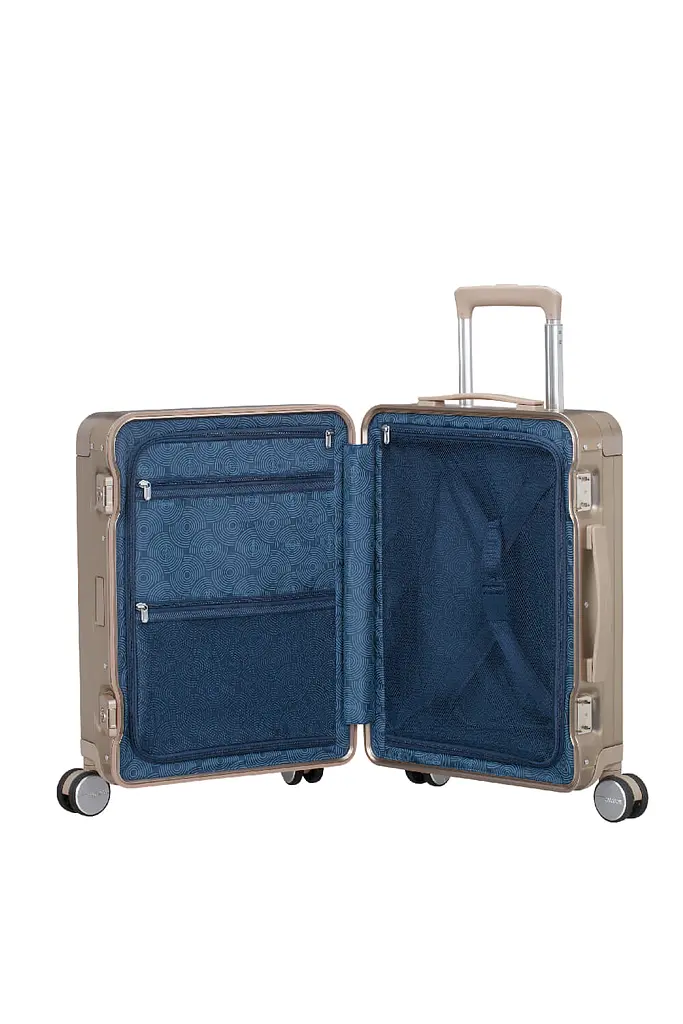 Валіза 55 См American Tourister SOUNDBOX ALU BRONZE 55x40x23 MI3*13001 - фото 2