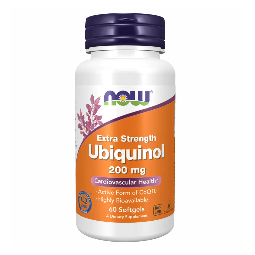 Натуральні добавки Ubiquinol 200mg - 60 sgels