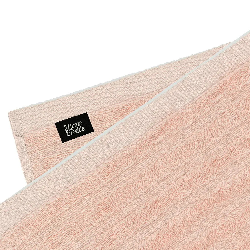Рушник махровий Ardesto Lines рожевий 70 x 140 см (ART2670LP) - фото 3