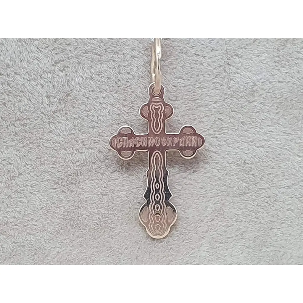 Золотой крестик Tango. Распятие Христа. 230014 - фото 3