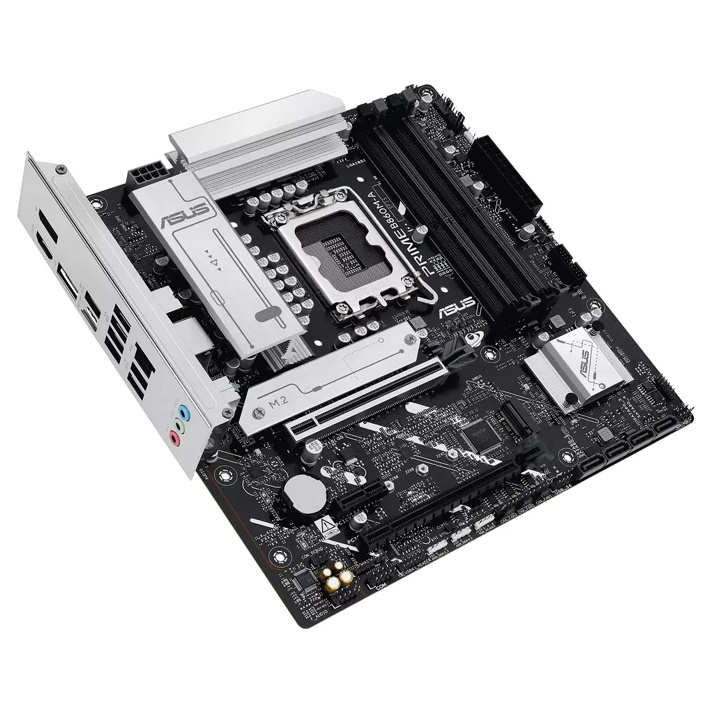ASUS Материнська плата PRIME B860M-A-CSM s1851 B860 4xDDR5 M.2 DP HDMI mATX - фото 4