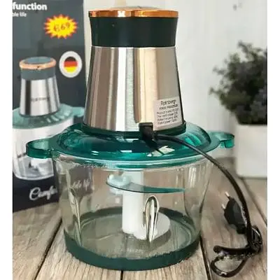 Подрібнювач Rainberg RB-2201 блендер зі скляною чашею чоппер 2 л 1300 Вт - фото 3