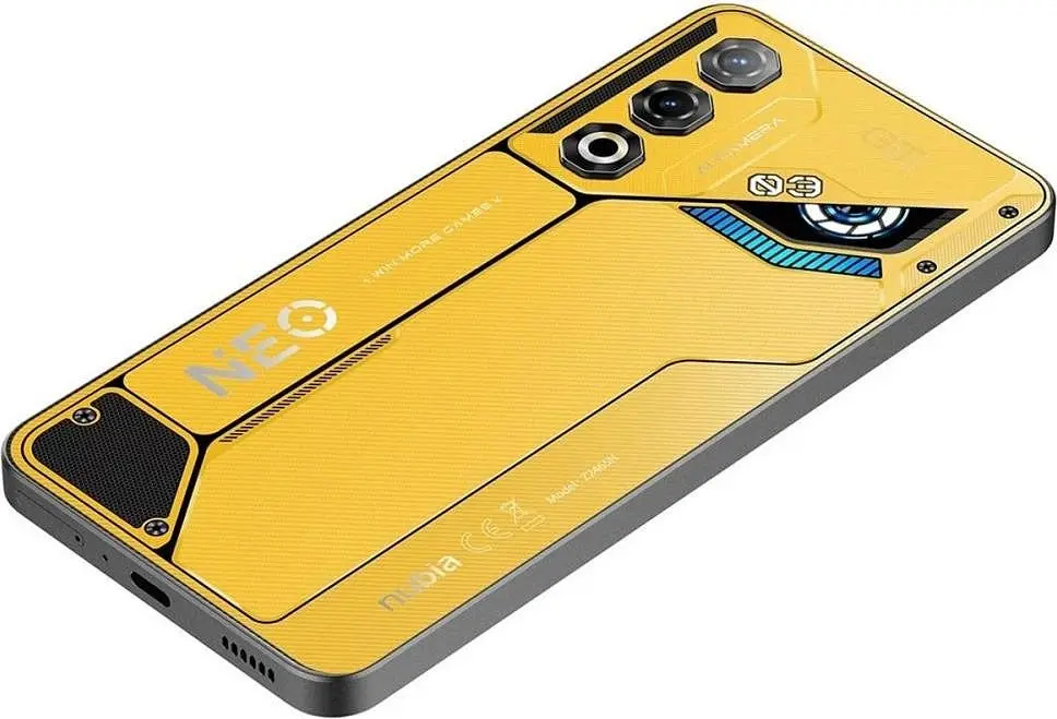 Смартфон ZTE Nubia Neo 3 GT 5G 12/256GB Yellow UA UCRF - фото 6