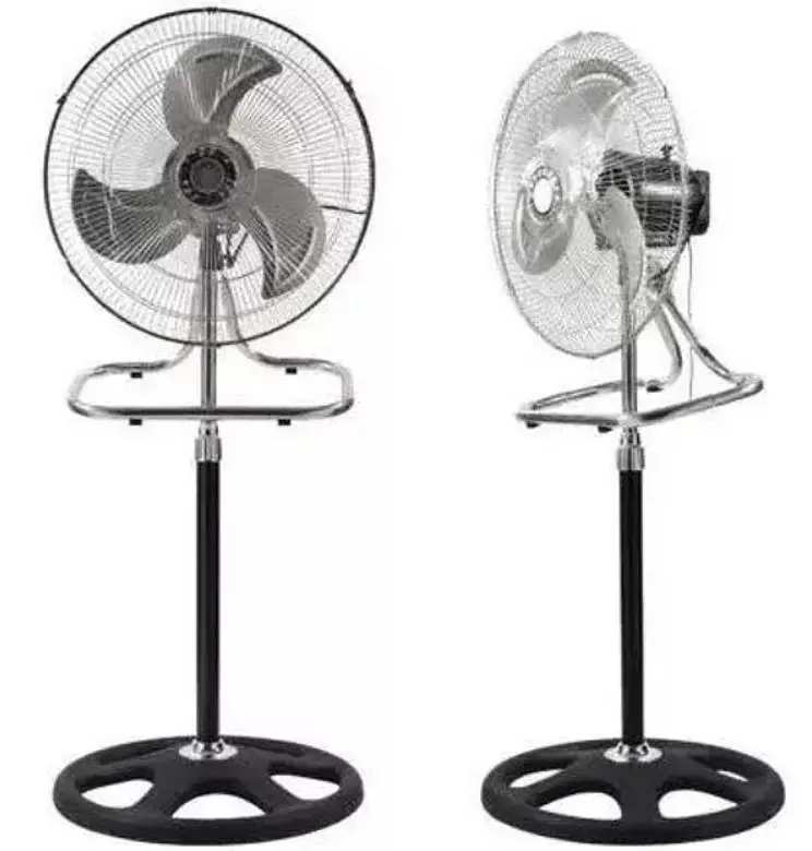Вентилятор підлоговий No Brand Alfarid Fan 150 Вт Чорний (2104618620) - фото 6