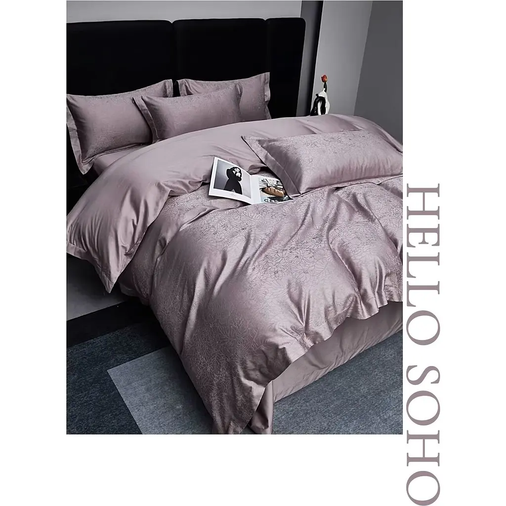 Комплект постельного белья Soho Boutique евро Flowers Violet (A130093) - фото 2