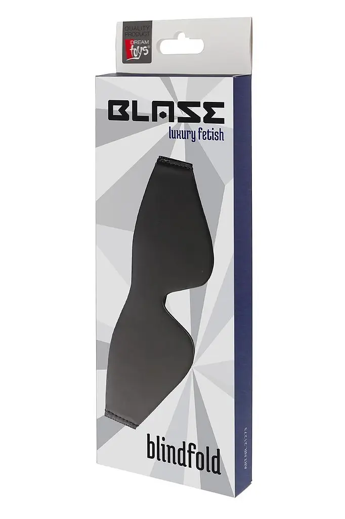 Маска на очі Blaze Blindfold With Painting Edge Black, Black - фото 2