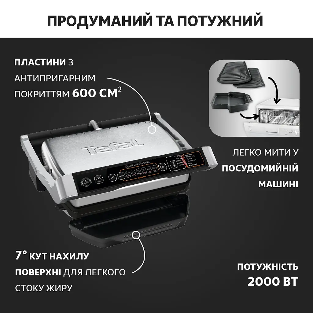 Гриль Tefal GC706D34 (GC706D34) - фото 6