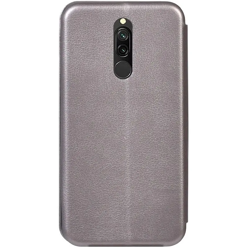 Чохол-книжка Toto Book Rounded Leather Case Xiaomi Redmi 8 Grey - фото 2